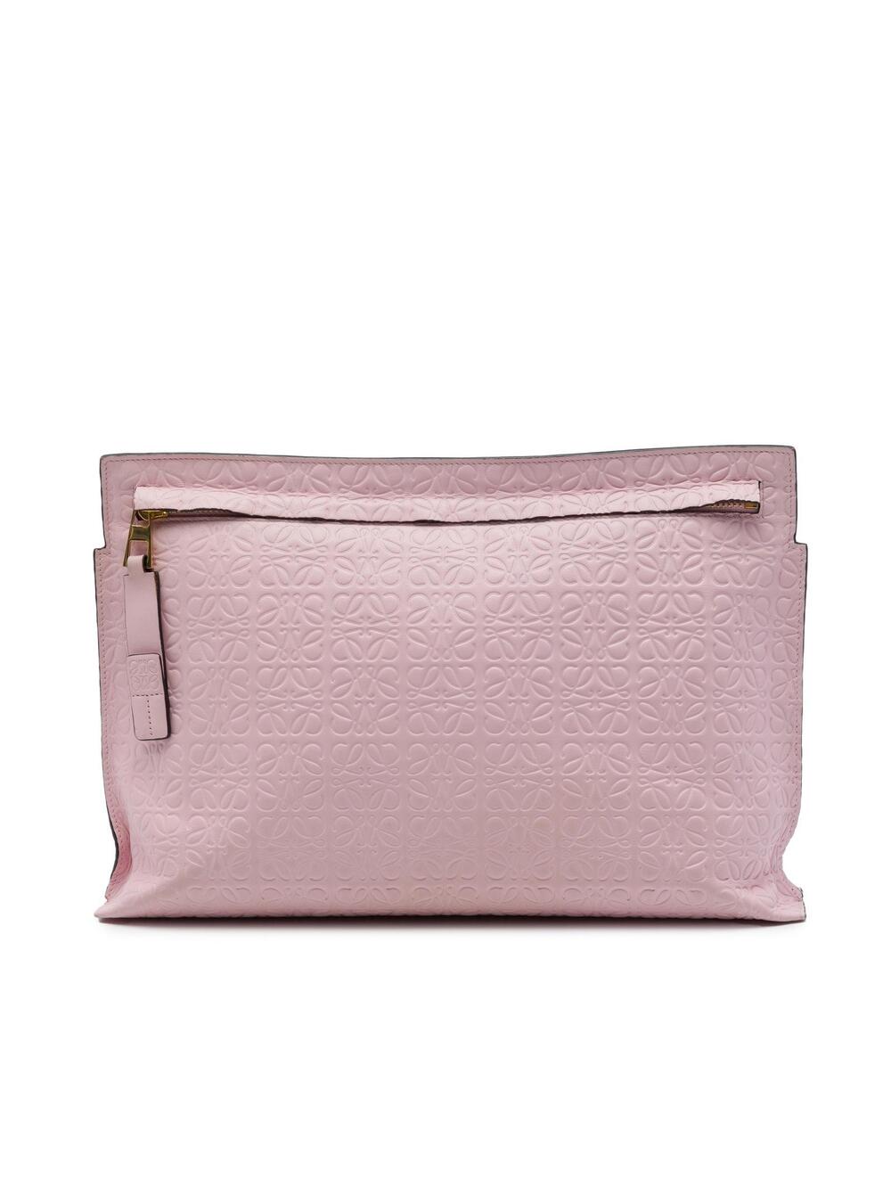 Loewe Embossed Leather Anagram Repeat T #368452L44B